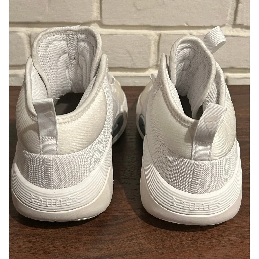 Adidas Exhibit Select Mid Basketball Womens White Sneakers Athletic Shoes Size 9